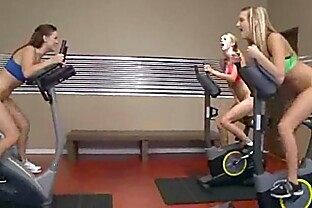 Lez Girl (Blake & Karlie & Kenna) and Mean Girl in Punish Sex Tape Clip-13