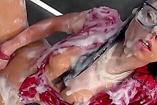 Bukkake WAM Slut Cunt Rub