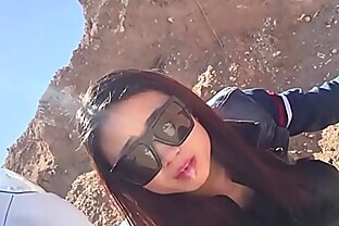 Asian Hooker in Leather Pants Gets Fucked
