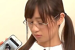 Young Teacher Solicited by Horny Female Student