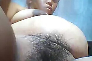Sexy Pregnant Asian Pinay Crushes Belly